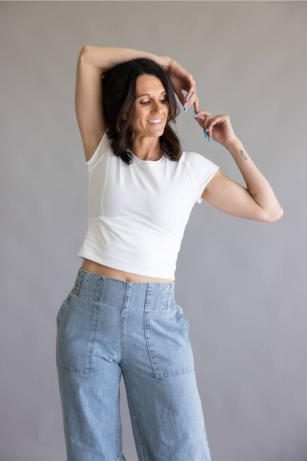 Free People We The Free Protagonist Top for Women in White