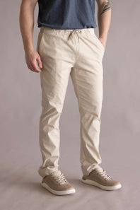 1897 Legends Tech Jogger Pants for Men in Pelican Khaki