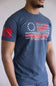 Grunt Style Declaration T-Shirt for Men in Midnight Navy