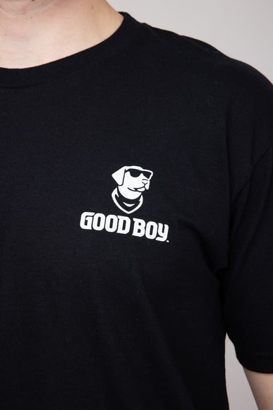 Good Boy Camo Dog T-Shirt for Men in Black