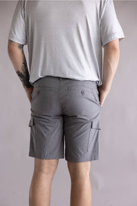 Hallstatt 10" Cargo Shorts for Men in Grey