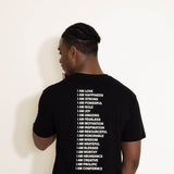 Henry Kellem I AM Graphic T-Shirt in Black 