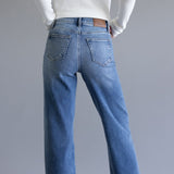 Hidden High Rise Logan Straight Leg Dad Jeans for Women