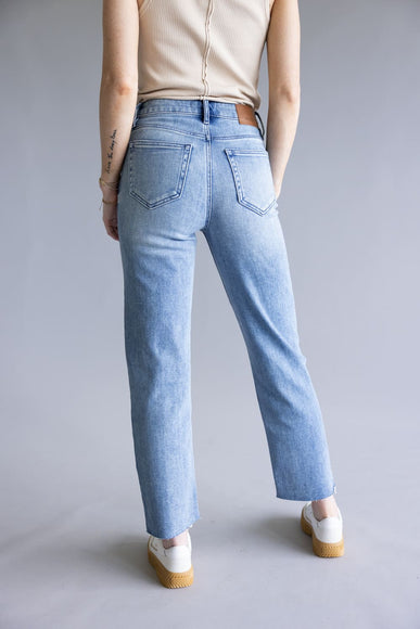 Hidden Tracey High Rise Cropped Straight Leg Jeans for Women