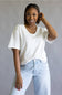 Thread & Supply Ismeria T-Shirt for Women in White