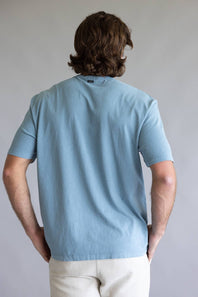 Industrie Del Sur T-Shirt for Men in Dark Agean