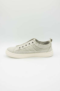 Blowfish Malibu Hangout Slip On Sneakers for Women in Washed Grey | J8827F1-GREY