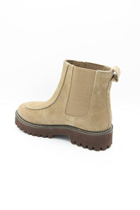 Project Cloud Jannie Lug Booties for Women in Taupe | PCA-419-LIGHT TAUPE