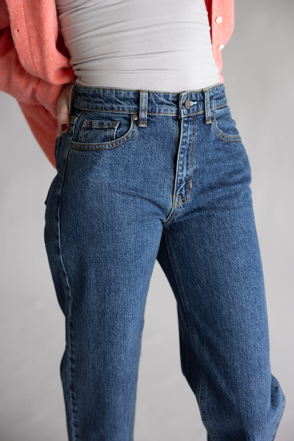 JBD Audra Retro Straight Leg Jeans for Women