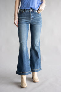 Judy Blue High Rise Tummy Control Flare Petite Jeans for Women