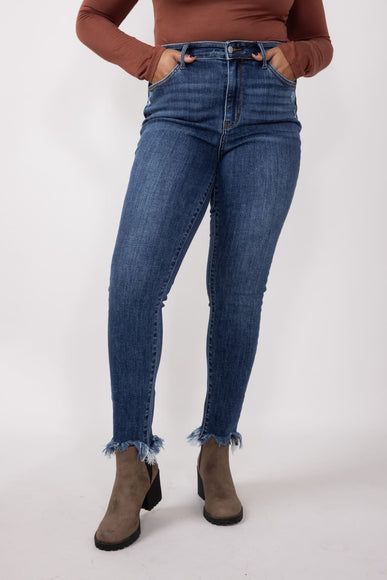 Judy Blue High Rise Distressed Skinny Jeans for Women