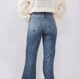 Judy Blue High Rise Trouser Flare Jeans for Women