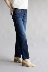 Judy Blue Mid Rise Straight Jeans for Women