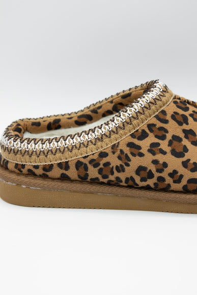 Katydid Leopard Slippers for Women in Brown