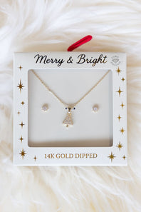 Christmas Tree Box Set for Women in Gold