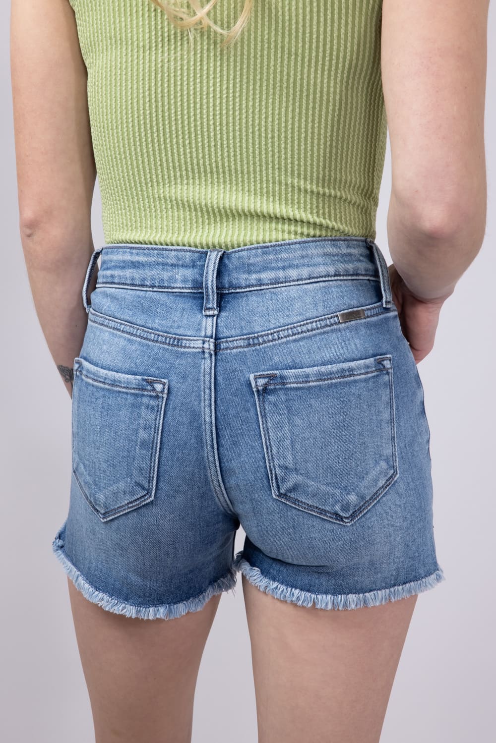 KanCan High Rise Denim Shorts for Women