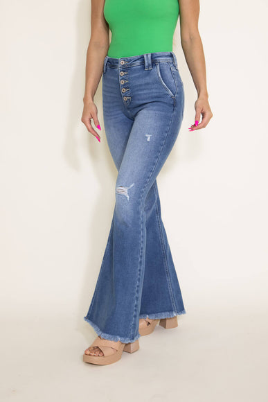 KanCan High-Rise Medium Flare Jeans for Women