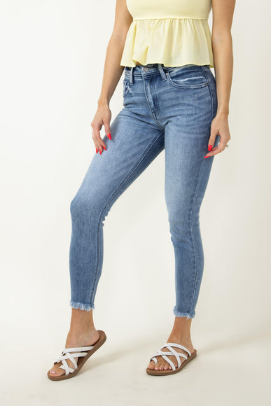 KanCan Silvanna Mid Rise Ankle Skinny Jeans for Women