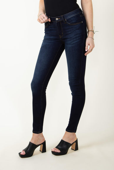 KanCan Whiskered Skinny Jeans for Women