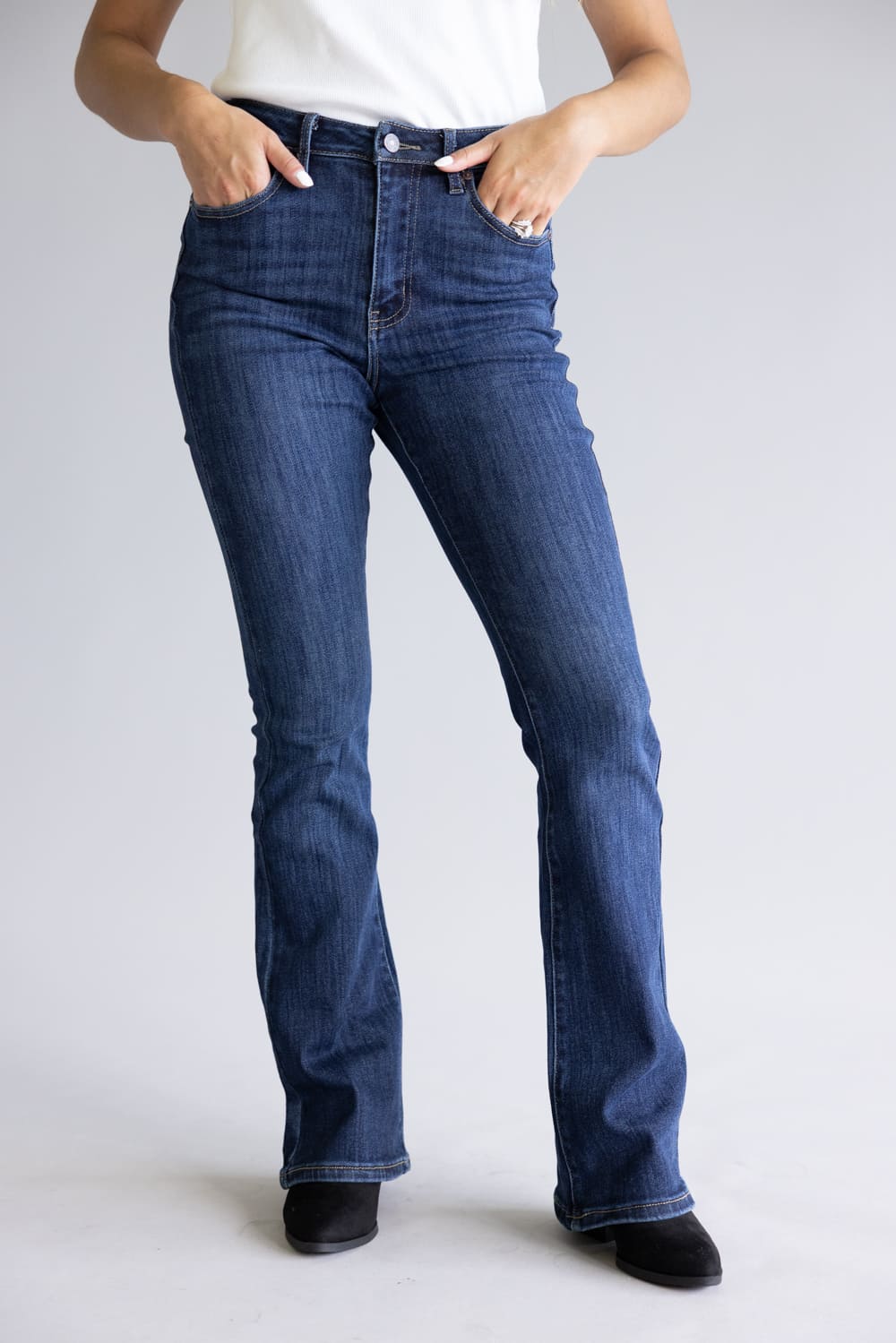 KanCan Ami High Rise Slim Bootcut Jeans for Women