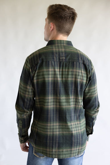 Kuhl Fugitive Flannel Shirt for Men in Dark Forest | 7202-DARKFOREST