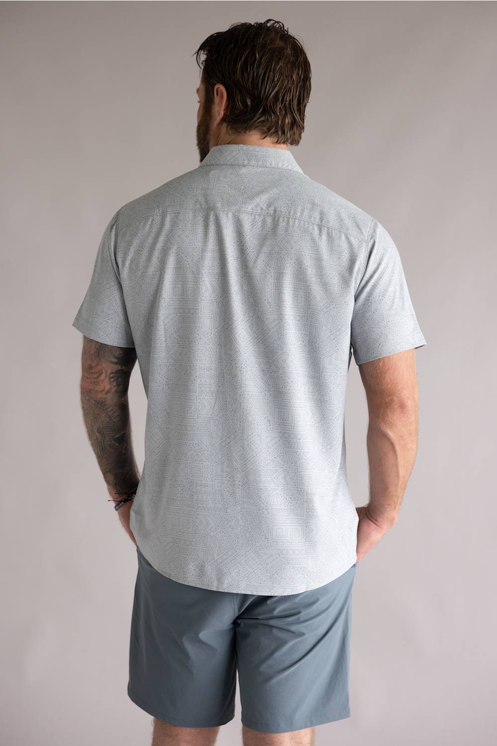 Kuhl Persuadr Button Up Shirt for Men in Ash