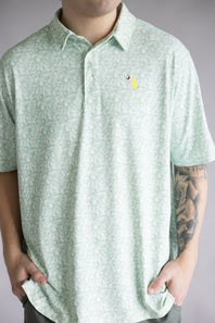 Local Boy Dirty Myrtle Gimme Putt Polo for Men in White