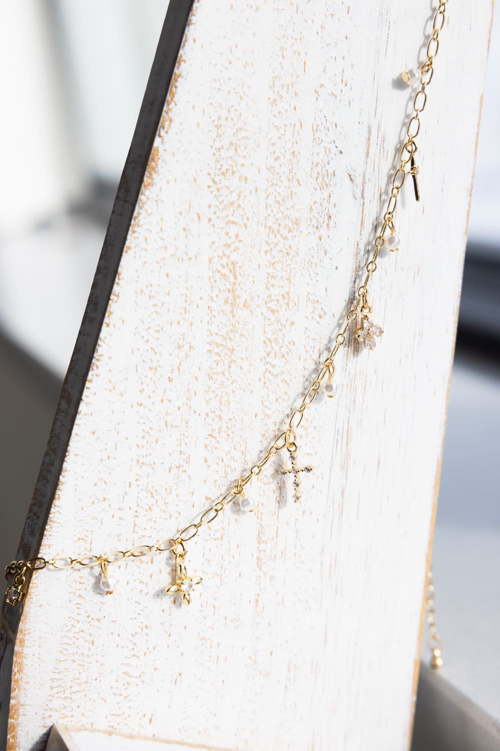 Cross Necklace for Women in Gold