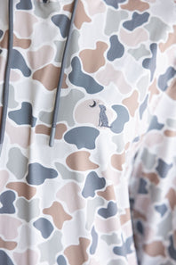 Local Girl Hemlock Hoodie for Women in Flora Camo