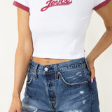 Levi’s 501 High Rise Dark Wash Denim Shorts for Women