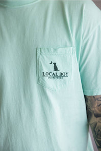 Local Boy 19th Hole T-Shirt for Men in Blue