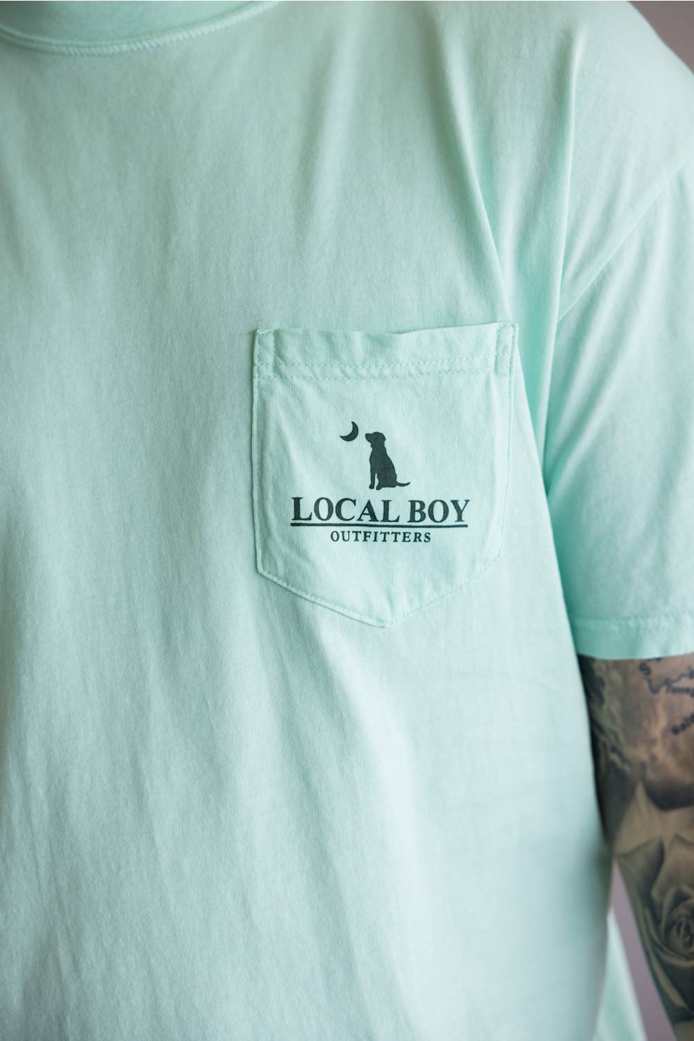 Local Boy 19th Hole T-Shirt for Men in Blue