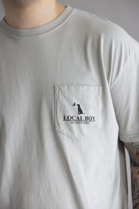 Local Boy Bronco T-Shirt for Men in Silver