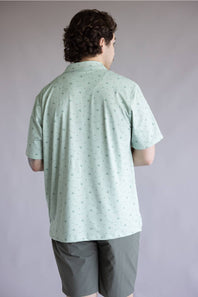 Local Boy Dirty Myrtle Gimme Putt Polo for Men in Green