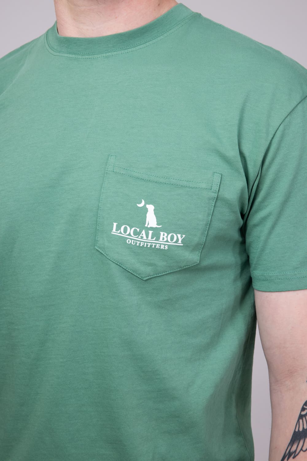 Local Boy Fairway T-Shirt for Men in Light Green