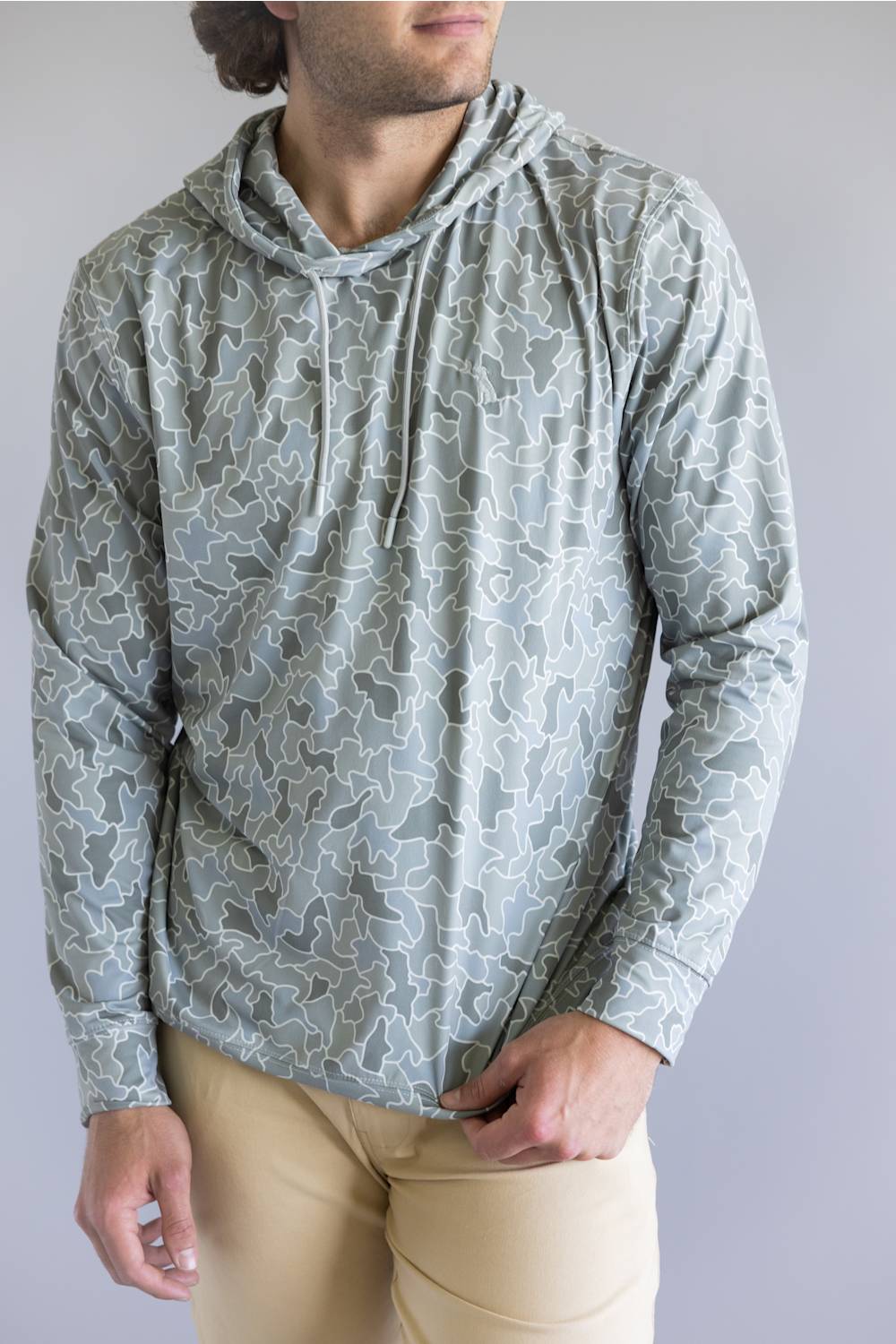 Local Boy Outfitters Hemlock Hoodie for Men in Grey