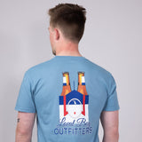 Local Boy Ultra Sixer T-Shirt for Men in Blue