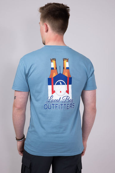 Local Boy Ultra Sixer T-Shirt for Men in Blue