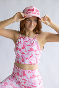 Local Girl Outfitters Etna Foam Trucker Hat for Women in Pink