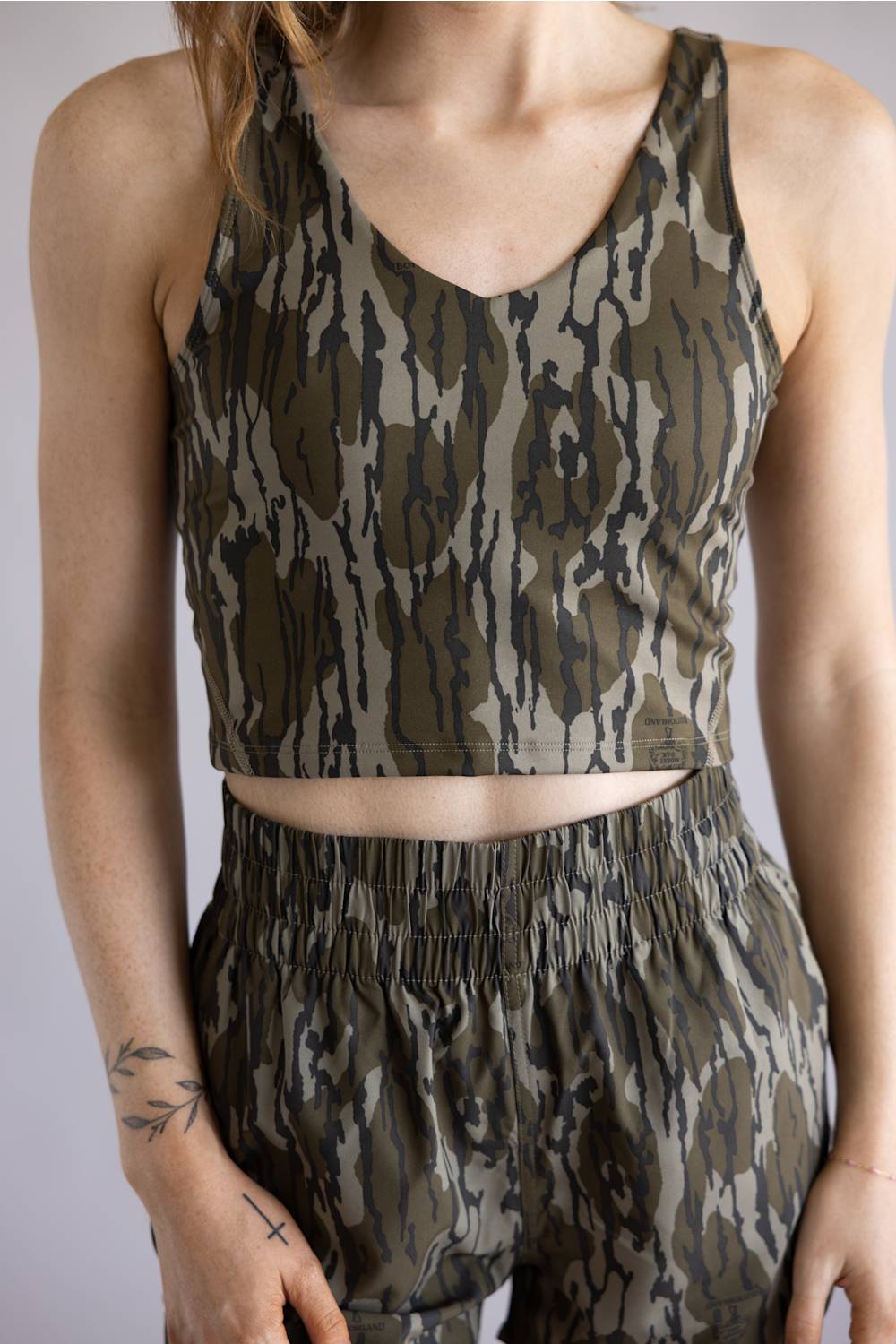 Local Girl Tank Top for Women in Bottomland Camo
