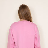 Not That Athletic Club Sweatshirt for Women in Pink