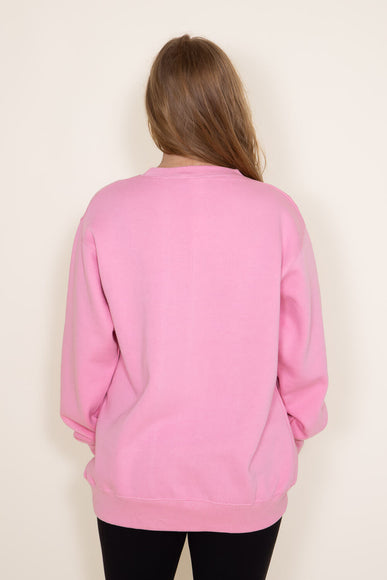 Not That Athletic Club Sweatshirt for Women in Pink