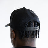 Ariat Embroidery Shield Snapback Hat for Men in Black