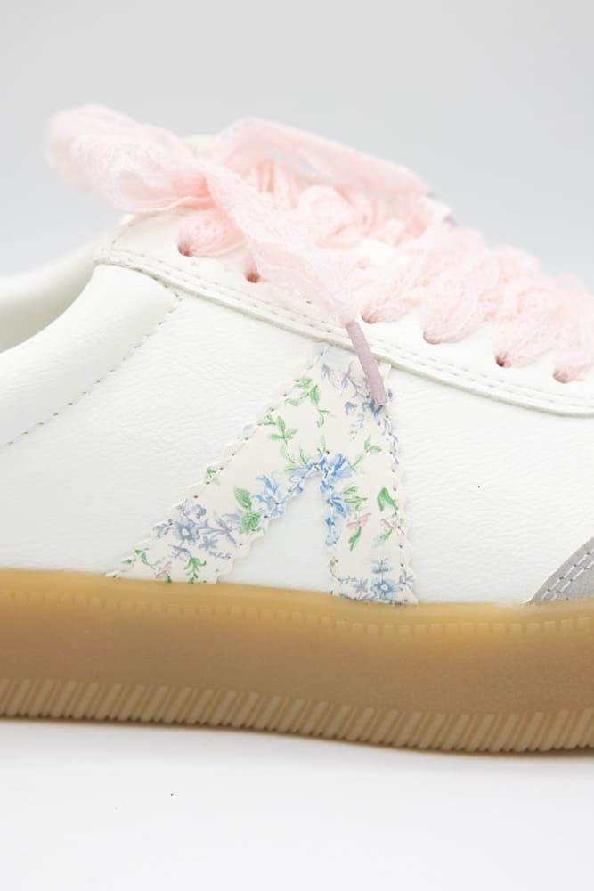 MIA Axel Sneakers for Women in White Floral