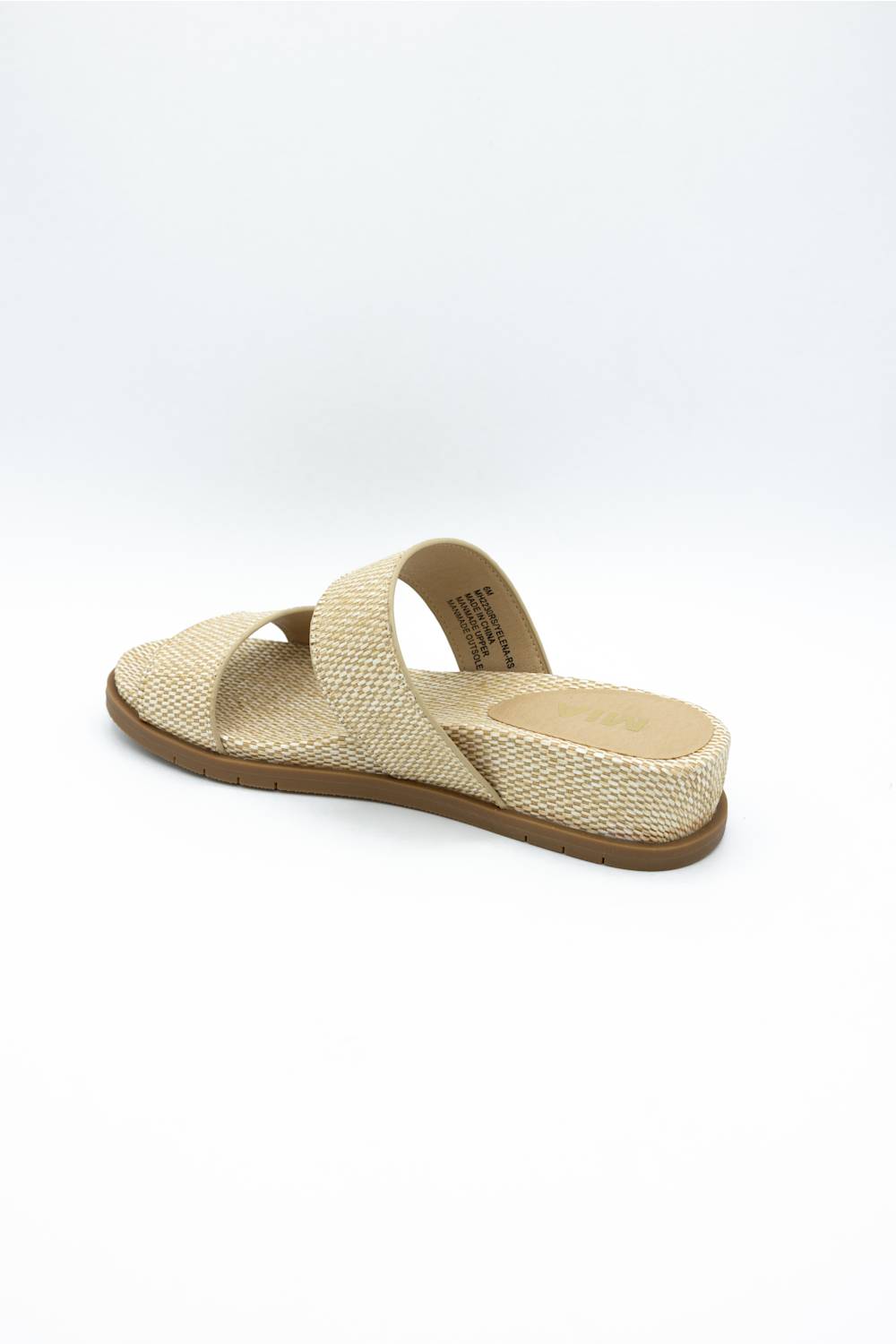 MIA Yelena Slide Sandals for Women in Natural