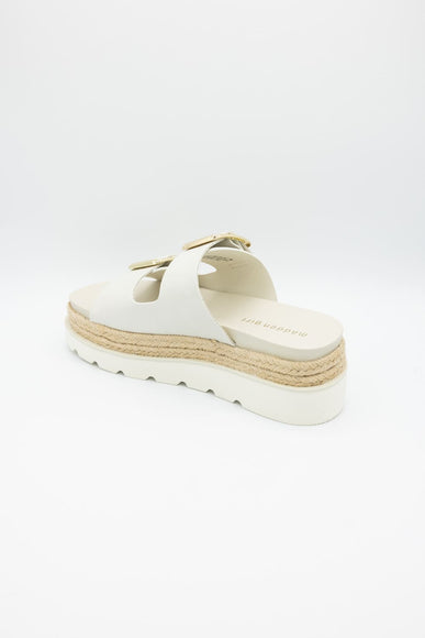 Madden Girl Mythical 2 Band Platform Sandal for Women in Bone