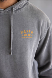 Marsh Wear Alton Camo Hoodie for Men in Black