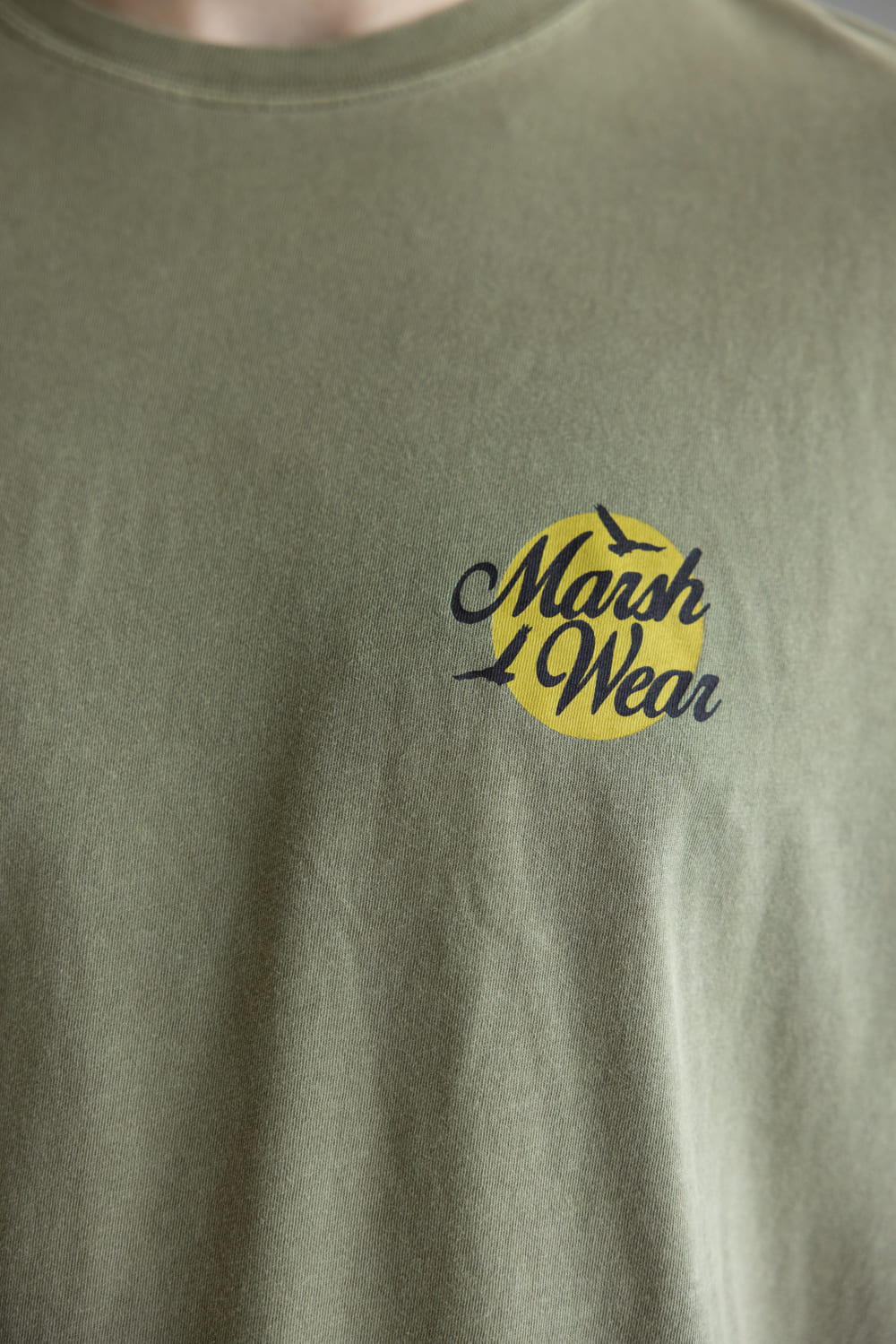 Marsh Wear Buck Fever T-Shirt for Men in Vintage Moss