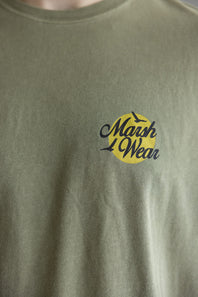 Marsh Wear Buck Fever T-Shirt for Men in Vintage Moss