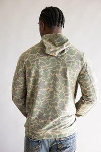 Marsh Wear Fireside Hoodie for Men in Green Mallard Camo